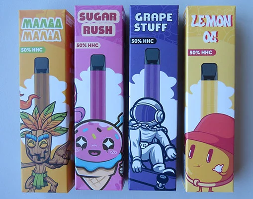freigeist. — 50% HHC Mango Mania, Cactus Kush, Lemon OG, Grape Stuff, Sugar Rush