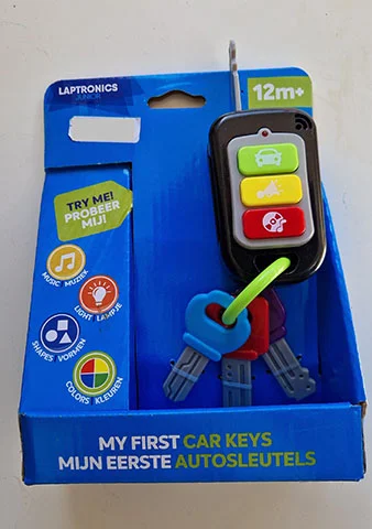 Laptronics Junior / Eldohm — My First Car Keys / Mijn eerste autosleutels