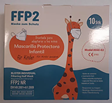 Barbeador — Mascarilla Protectora Infantil BARBEADOR MAX-02