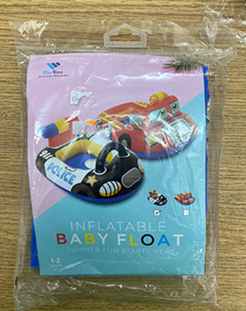 Blue Wave — Inflatable Baby Float