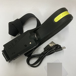 Induction headlamp