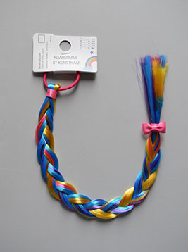 Kik — Ponytail with artificial hair / hajgumi műhajjal