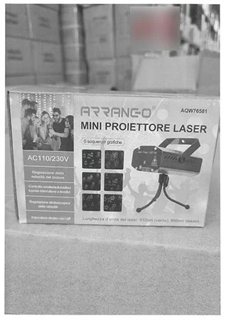 Arrango — Mini proiettore laser
