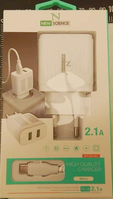 NEW SCIENCE — HIGH QUALITY CHARGER (CARGADOR)