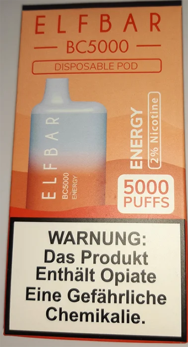 Elf bar — ELF BAR BC5000 Disposable Pod, 2% nicotine