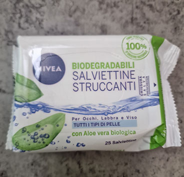 Nivea — Salviettine struccanti biodegradabili