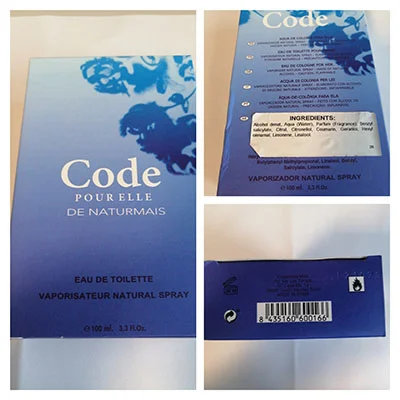 CODE — POUR ELLE DE NATURMAIS