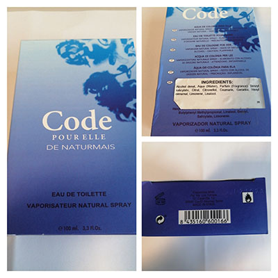 CODE — POUR ELLE DE NATURMAIS