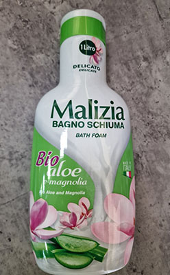 Malizia — Bagno schiuma - Bio Aloe e magnolia