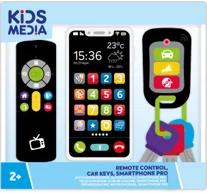 Kids Media — Kids Media  My First Set_ Smartphone pro – Remote Control – Car Keys