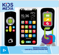 Kids Media — Kids Media  My First Set_ Smartphone pro – Remote Control – Car Keys
