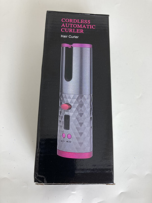 Cordless automatic curler