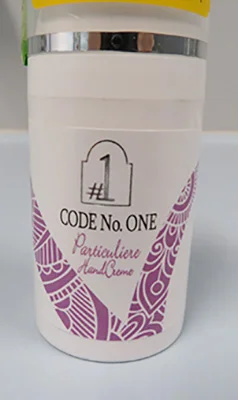 Nail:Code — Code No. One Paticuliere HandCreme
