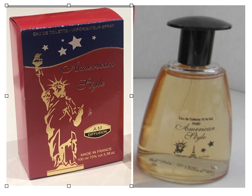 AM diffusion — Eau de toilette - vaporisateur spray American Style