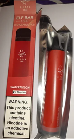 Elf bar — ELF BAR 1500 Disposable Pod Watermelon 2% nicotine