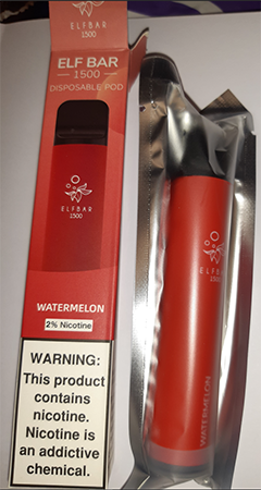 Elf bar — ELF BAR 1500 Disposable Pod Watermelon 2% nicotine