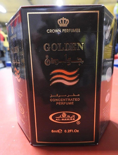 Golden Concentrated Perfume