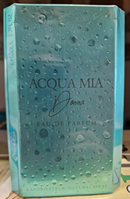 OMERTA® & ACQUA MIA DONNA — ACQUA MIA