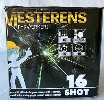 Fyrværkerieksperten a/s — Mesterens Batteri