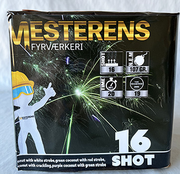 Fyrværkerieksperten a/s — Mesterens Batteri
