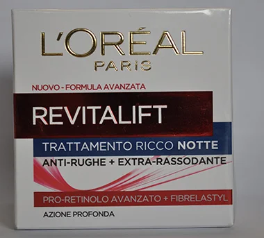 L'OREAL PARIS — Revitalift trattamento ricco notte