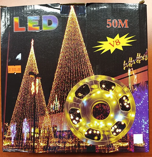 Neuvedena — Christmas LED 50M V8 Vánoční LED 50M V8