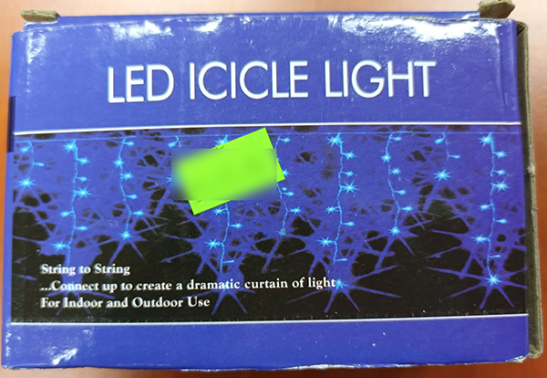 100 LED ICICLE LIGHT