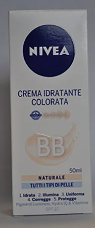 Nivea — Crema idratante colorata BB naturale tutti i tipi di pelle