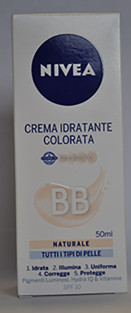 Nivea — Crema idratante colorata BB naturale tutti i tipi di pelle