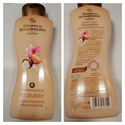 SPUMA DI SCIAMPAGNA — BAGNODOCCIA CREMA IDRATANTE