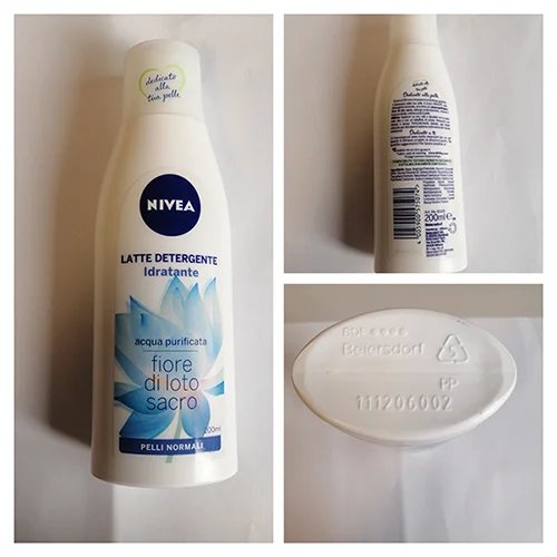 Nivea — LATTE DETERGENTE IDRATANTE FIORE DI LOTO SACRO