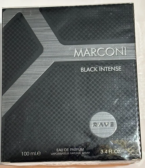 RAVE — Marconi Black Intense