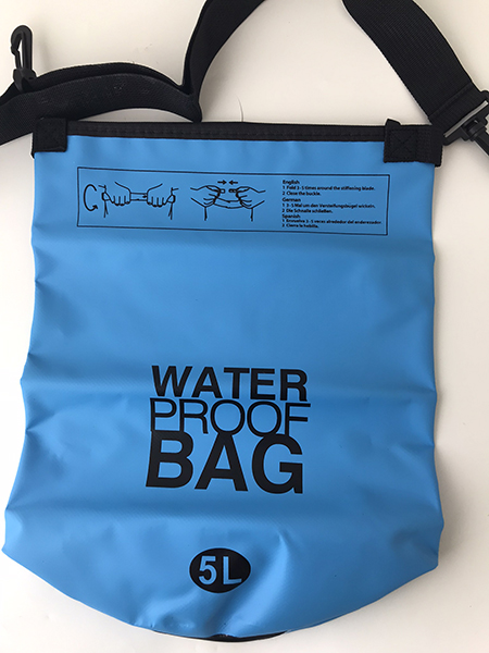 5L waterproof outdoor diving bag 5L vattentät utomhusdykarväska