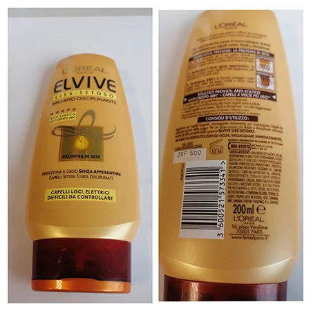 Elvive by L'OREAL PARIS — LISS SETOSO BALSAMO DISCIPLINANTE