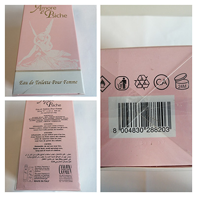 Comin parfum — AMORE E PSICHE