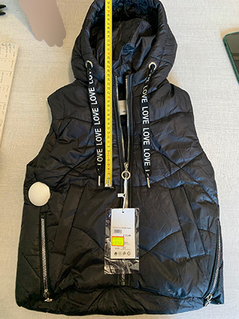 KARINO KIDS — Gilet with hood