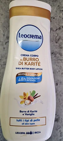 Leocrema — Crema corpo al burro di karitè