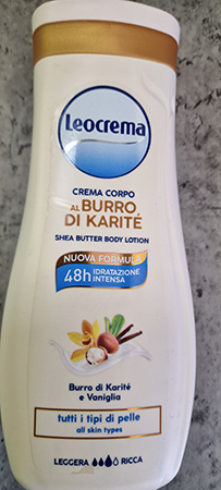 Leocrema — Crema corpo al burro di karitè
