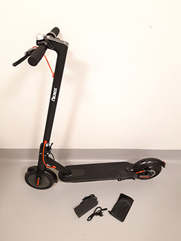 Nitrox — Elscooter Nitrox Alu-8 Svart