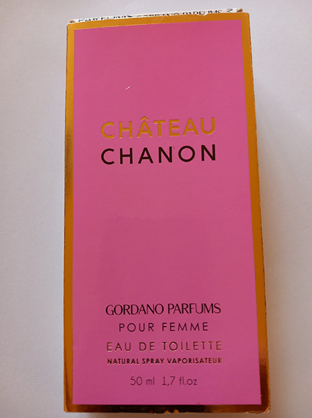 GORDANO PARFUMS — Chateau Chanon 36