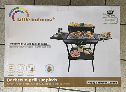 Little balance — Barbecue-grill sur pieds