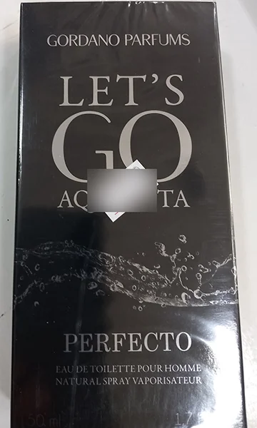 GORDANO PARFUMS — Let's Go Aqua Vita Perfecto / Aqua Go Pour Home 171