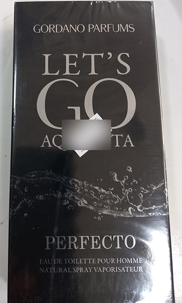 GORDANO PARFUMS — Let's Go Aqua Vita Perfecto / Aqua Go Pour Home 171