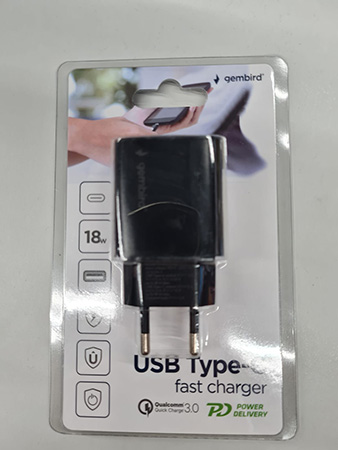 GEMBIRD — Gembird USB Type-C fast Charger