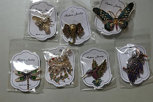 Oenothera — Brooch set