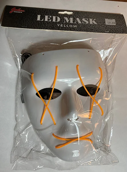 Joker — LED Mask Yellow