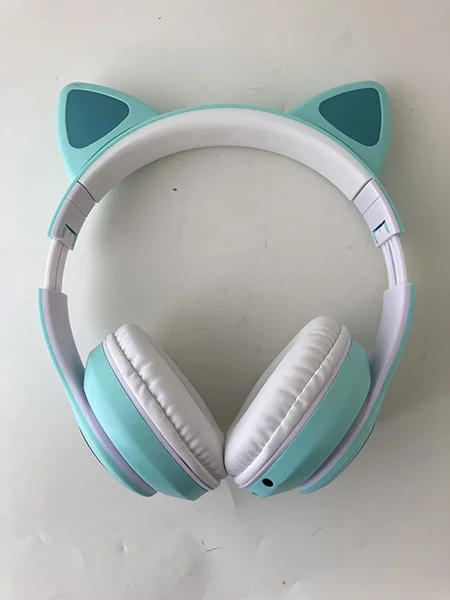 HuPop Kids Headphones - Cat Ear Headphones Foldable