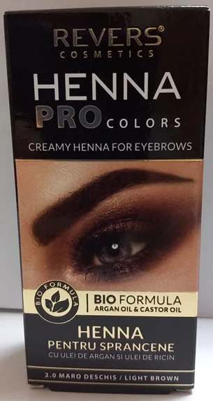 Revers Cosmetics — Pro Colors Creamy Henna for Eyebrows