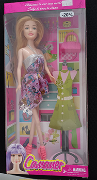 Plastic doll
