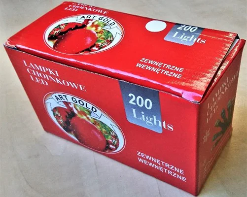 LAMPKI CHOINKOWE LED